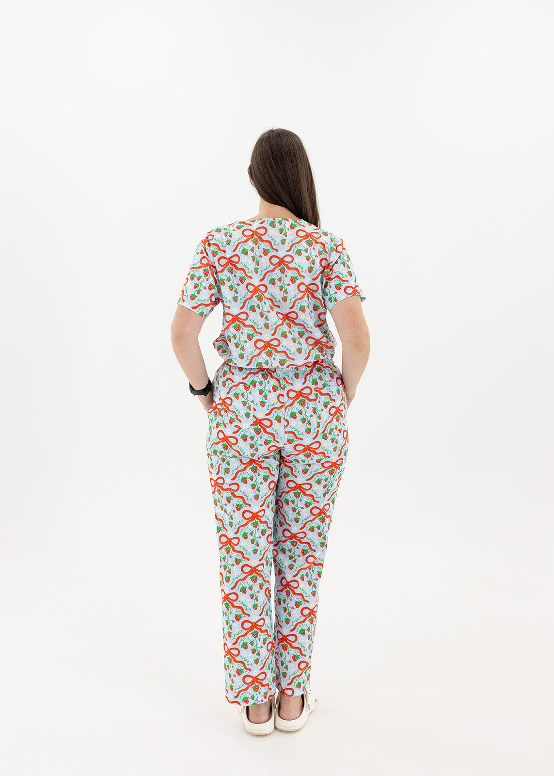 STRAWBERRY FIELDS SCRUB SET