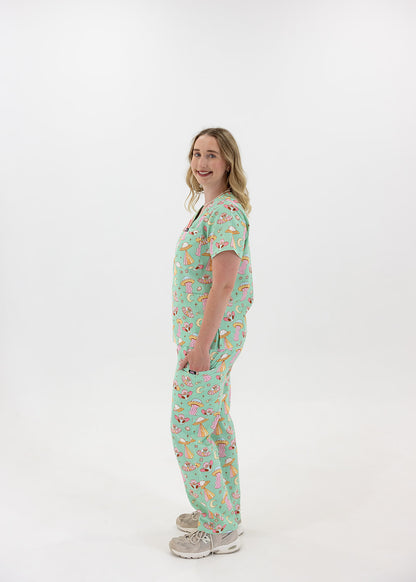 SPACE COWBOY SCRUB SET