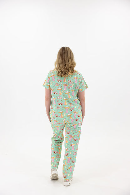 SPACE COWBOY SCRUB SET