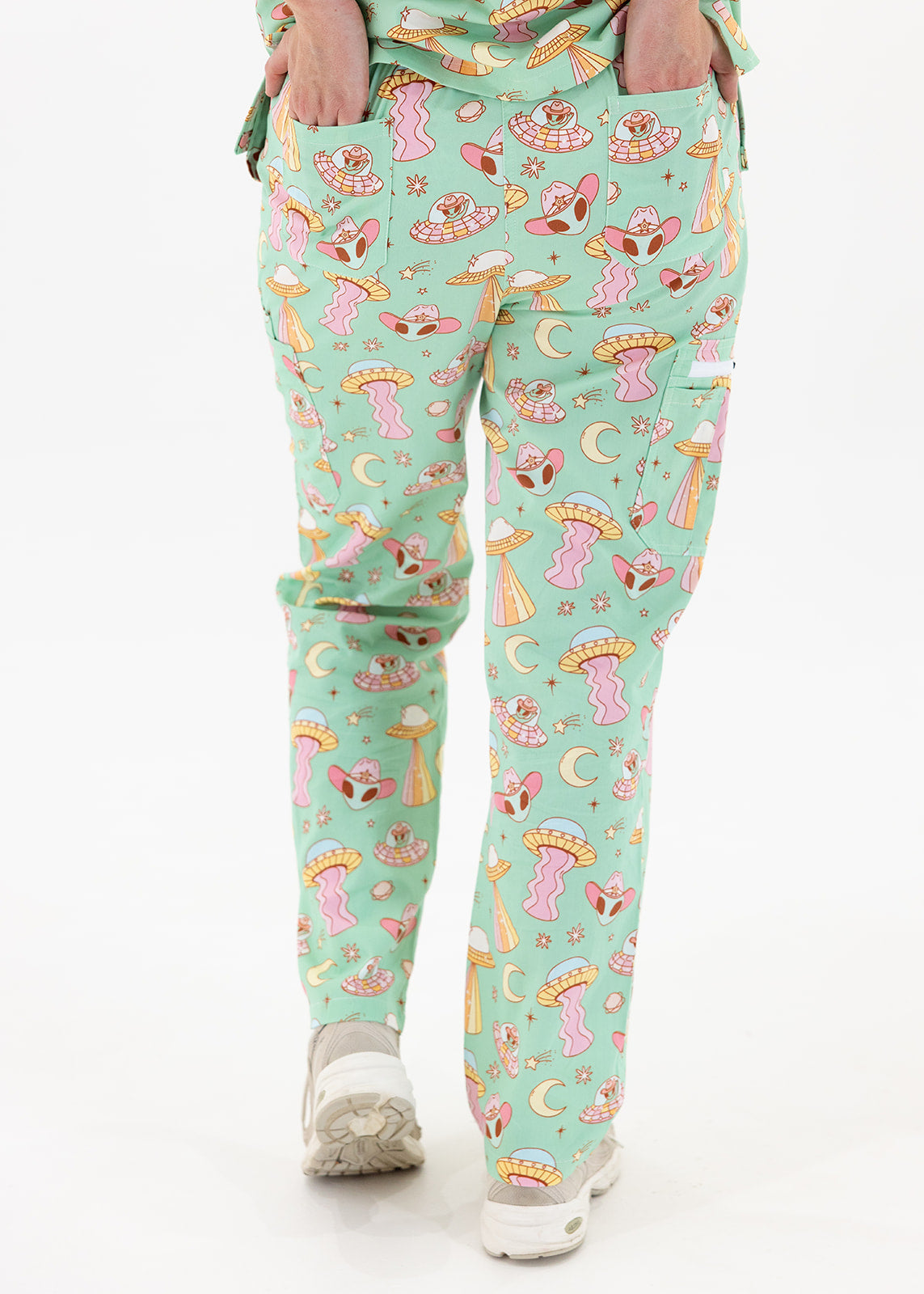 SPACE COWBOY SCRUB SET