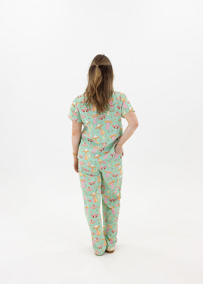 SPACE COWBOY SCRUB SET