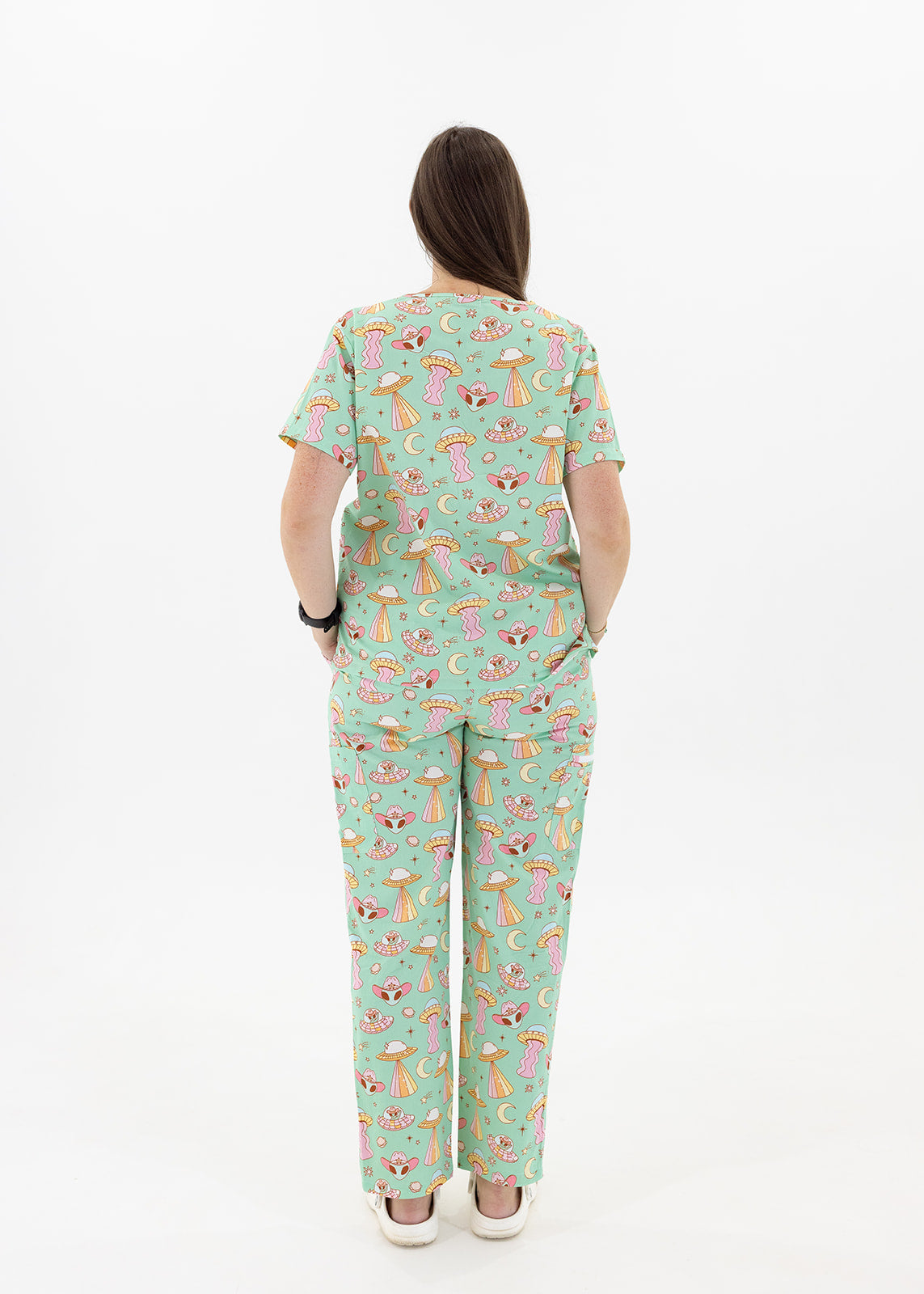 SPACE COWBOY SCRUB SET