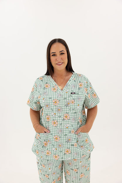 DAISY DAYDREAM SCRUB SET