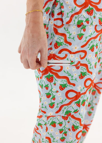 STRAWBERRY FIELDS SCRUB SET