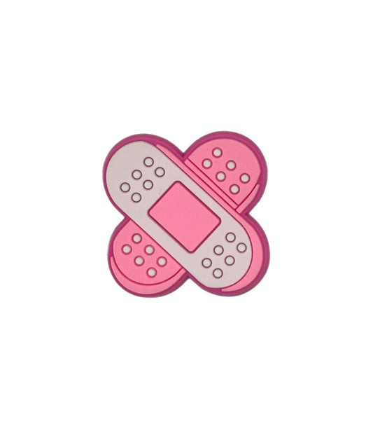 PINK BANDAID SHOE CHARM