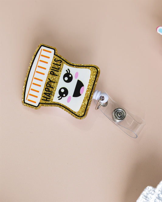 HAPPY PILLS BADGE REEL