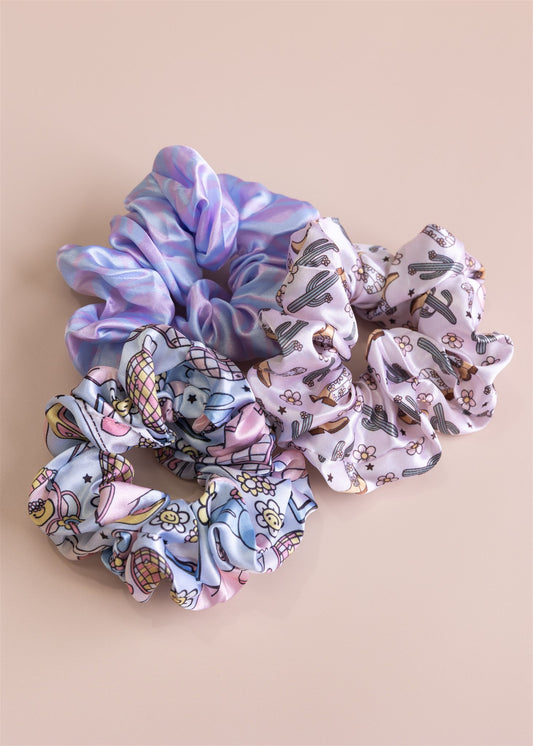 SATIN SCRUNCHIES