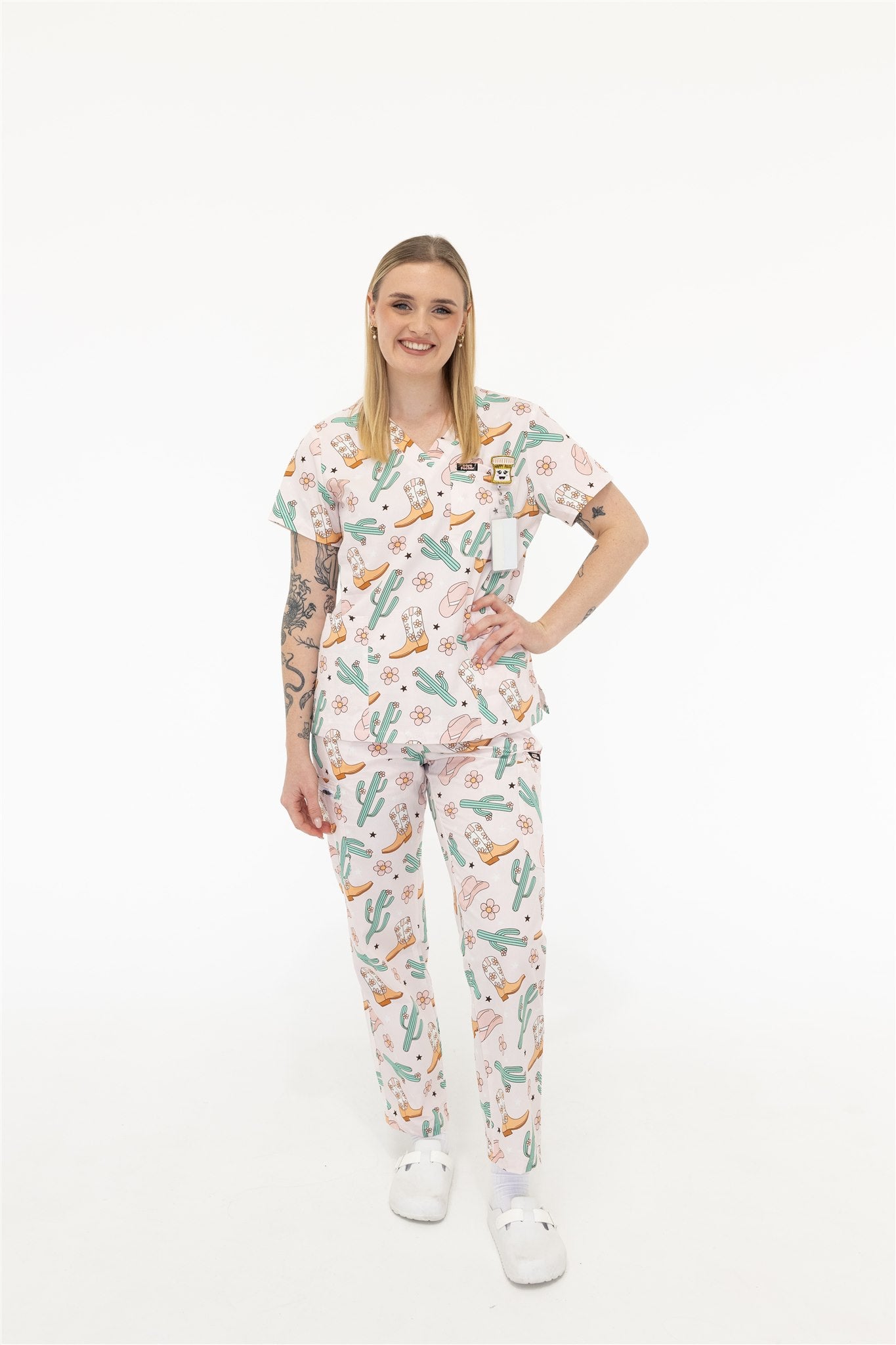 COWGIRL SCRUB SET