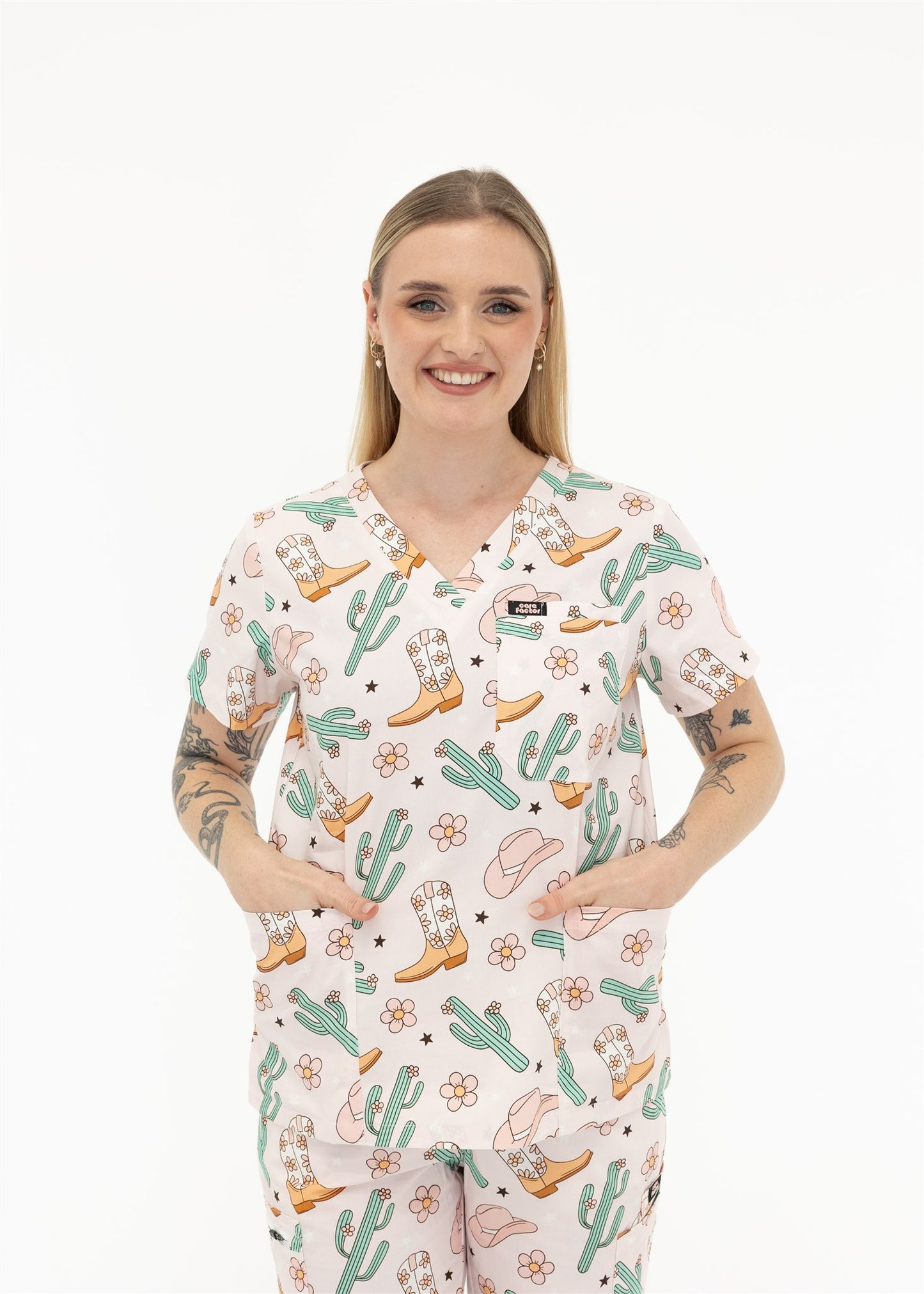 COWGIRL SCRUB SET