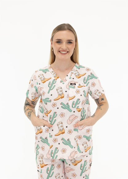COWGIRL SCRUB SET