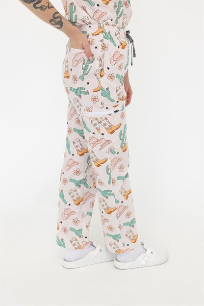 COWGIRL SCRUB SET PANT