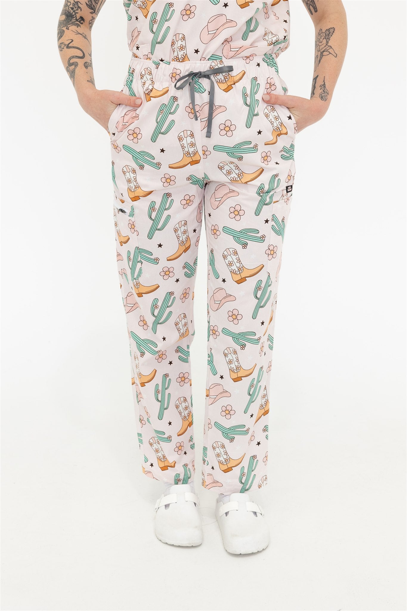 COWGIRL SCRUB SET PANTS