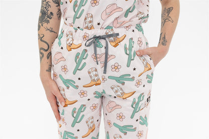 COWGIRL SCRUB SET PANTS