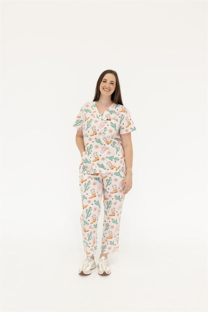 COWGIRL SCRUB SET