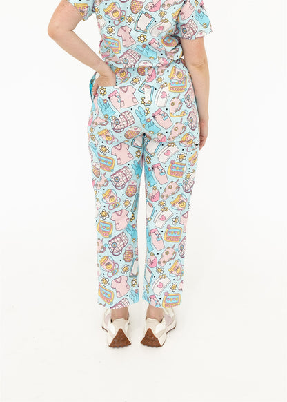 NURSE LIFE SCRUB SET BACK